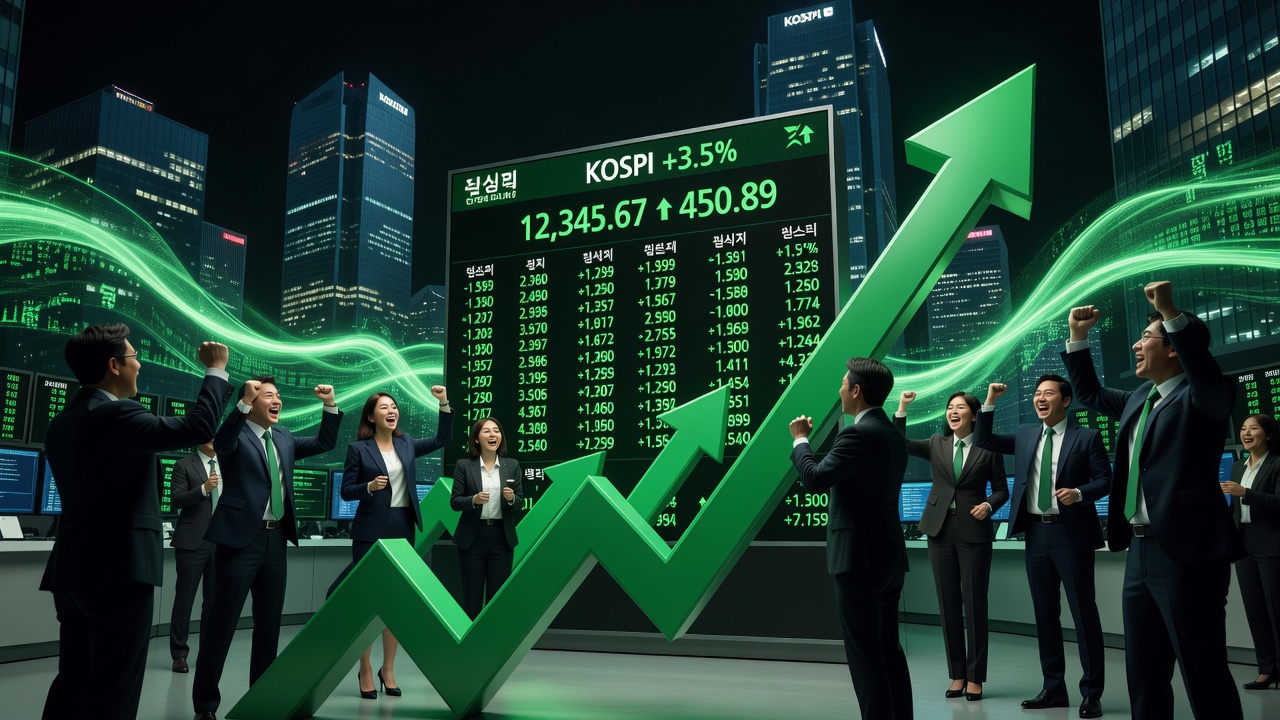 📈KOSPI 하루 5.42% 폭등, 8,930 회복 — 반도체·금리인하·외국인 3박자, 랠리 계속될까?